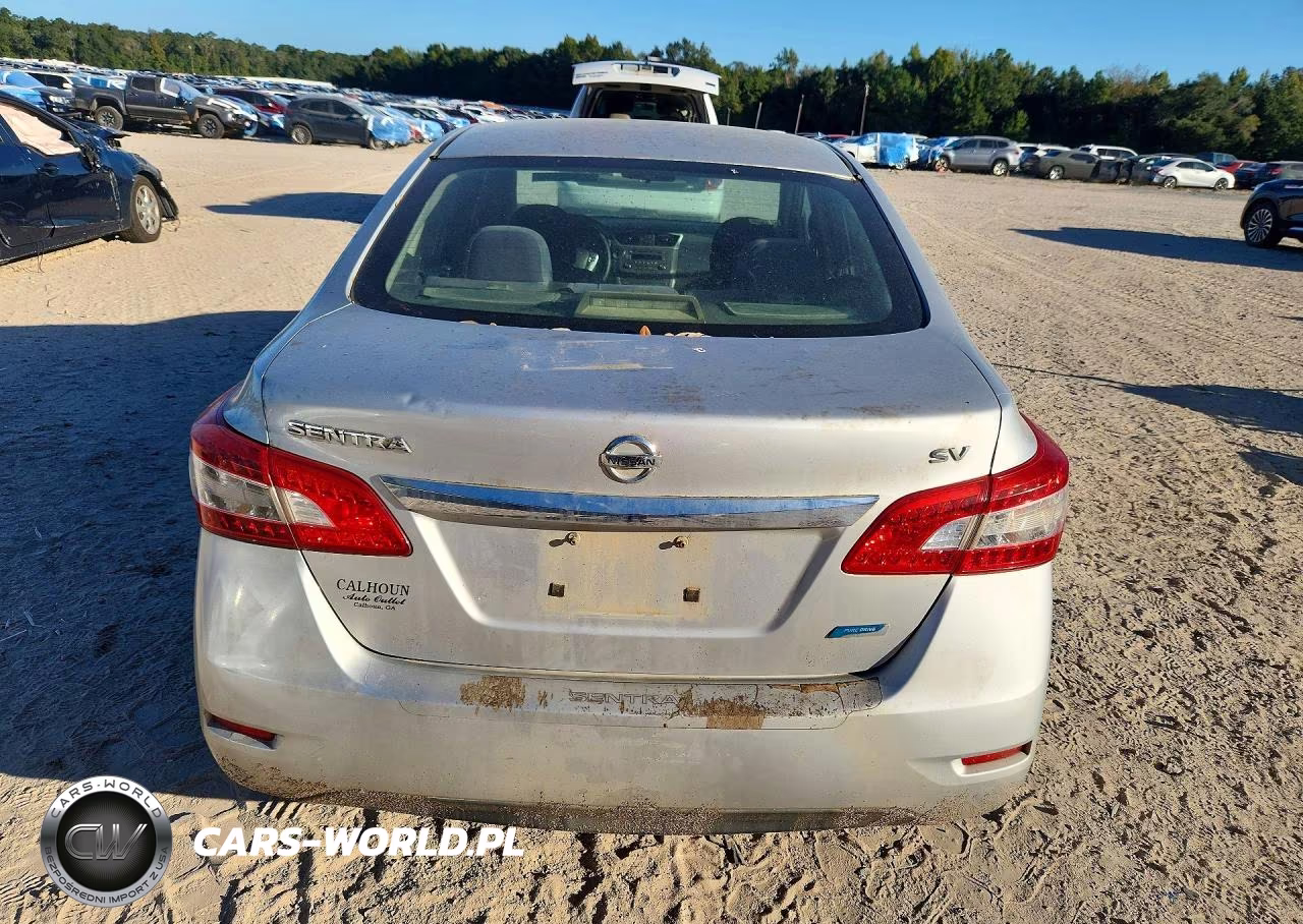 2013 Nissan Sentra S VIN:3N1AB7AP2DL667781 - 6