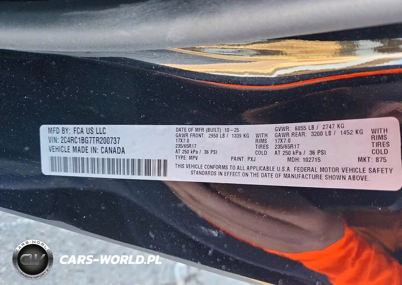 2026 Chrysler Pacifica Select VIN:2C4RC1BG7TR200737 - 13