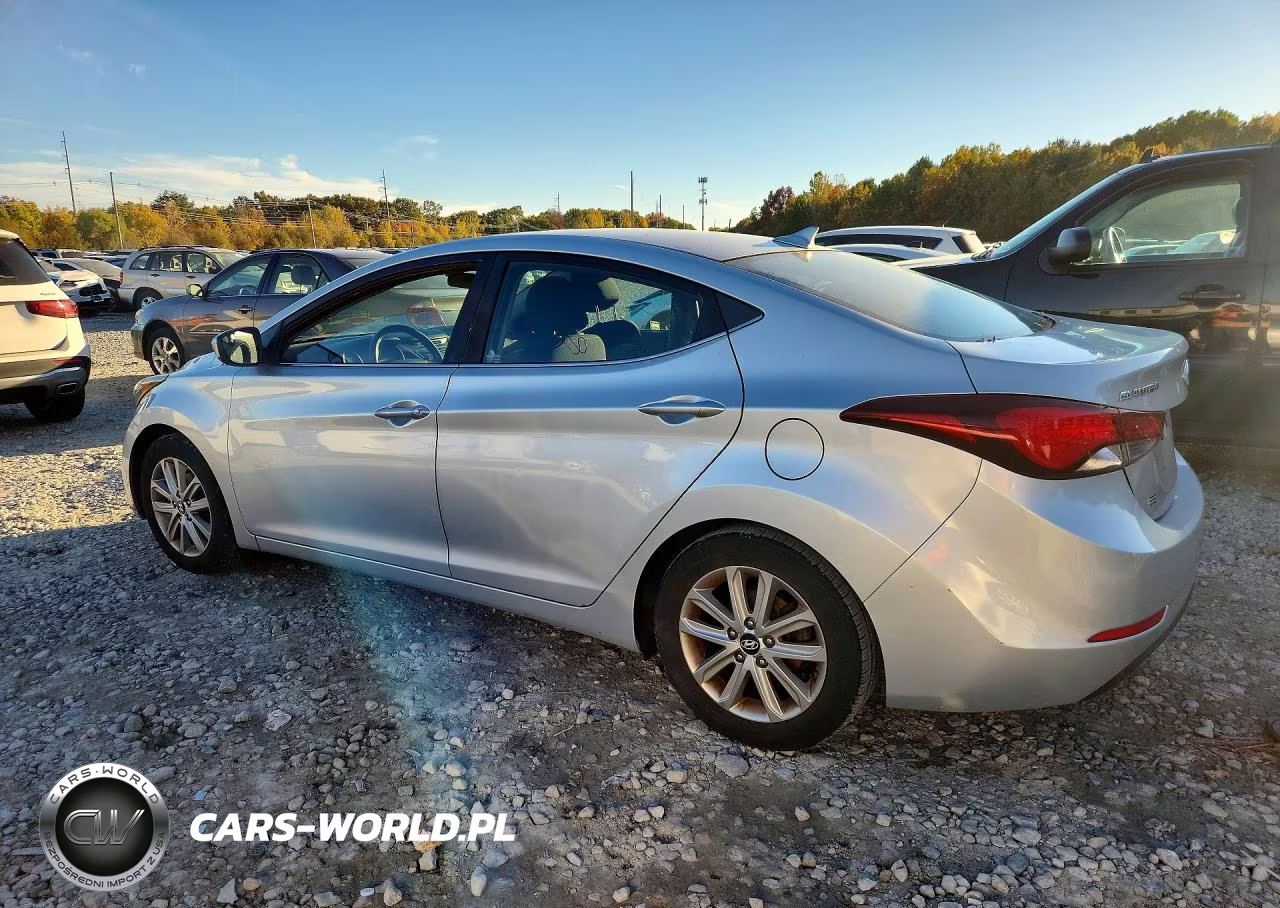 2015 Hyundai Elantra Se VIN:5NPDH4AE1FH608441 - 2