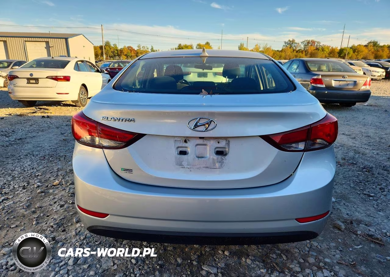 2015 Hyundai Elantra Se VIN:5NPDH4AE1FH608441 - 6