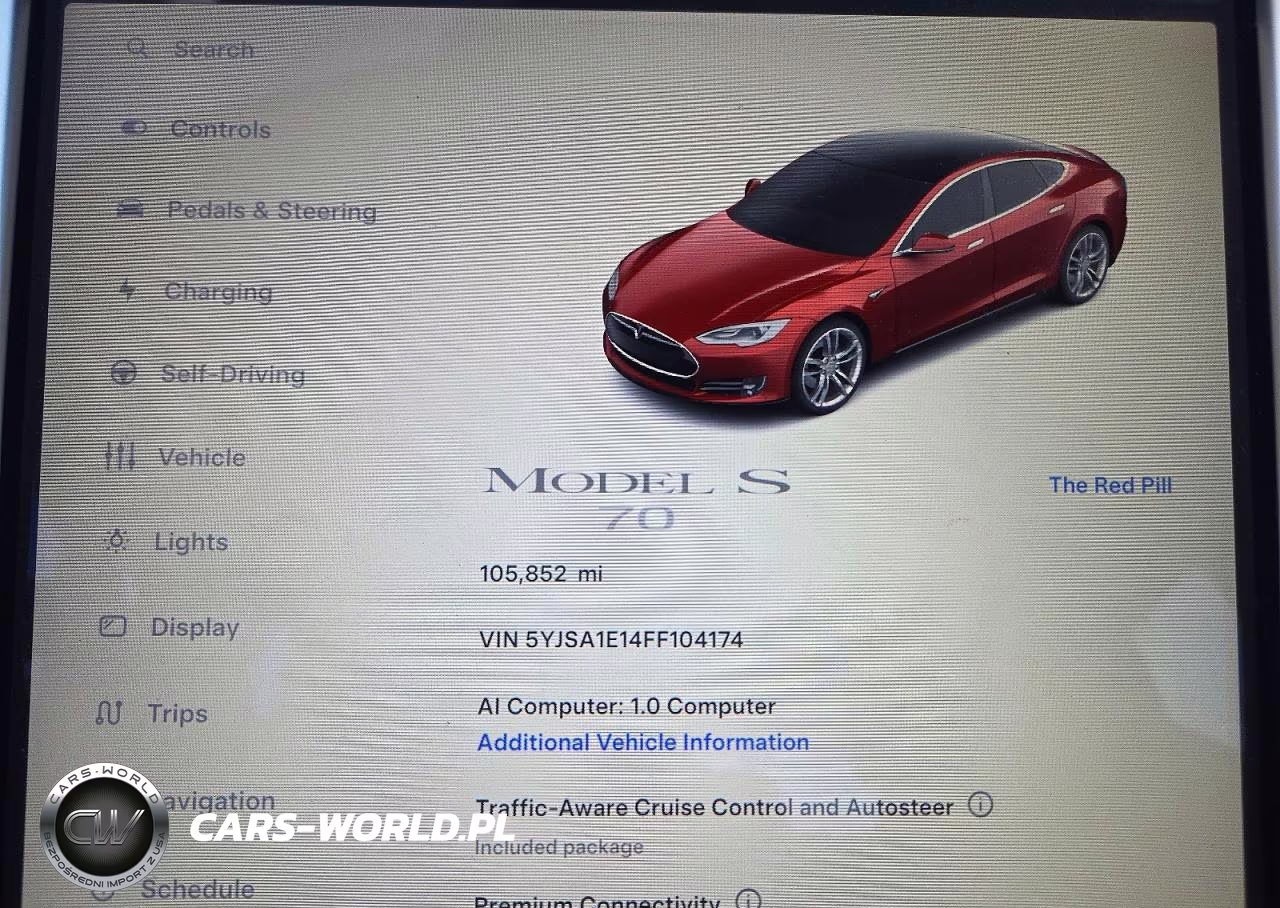 2015 Tesla Model S 70 VIN:5YJSA1E14FF104174 - 9