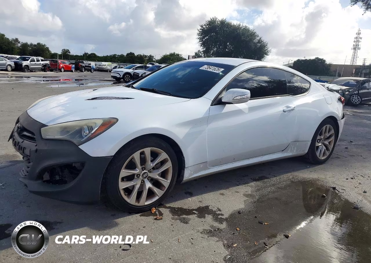 2016 Hyundai Genesis Coupe 3.8 VIN:KMHHT6KJXGU135083 - 1