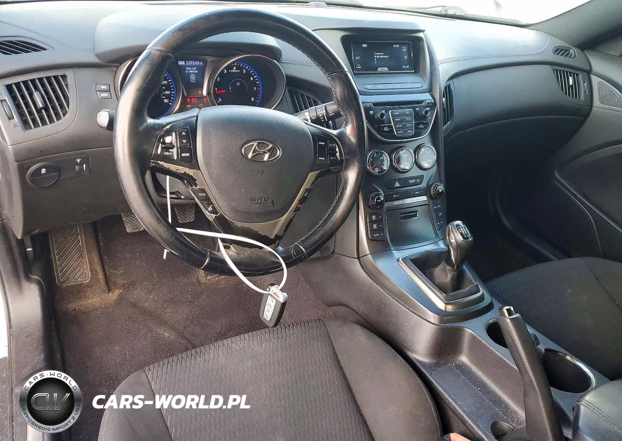 2016 Hyundai Genesis Coupe 3.8 VIN:KMHHT6KJXGU135083 - 8