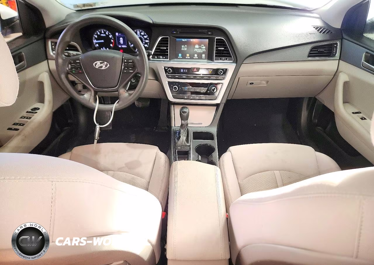 2016 Hyundai Sonata Se VIN:5NPE24AFXGH318666 - 8