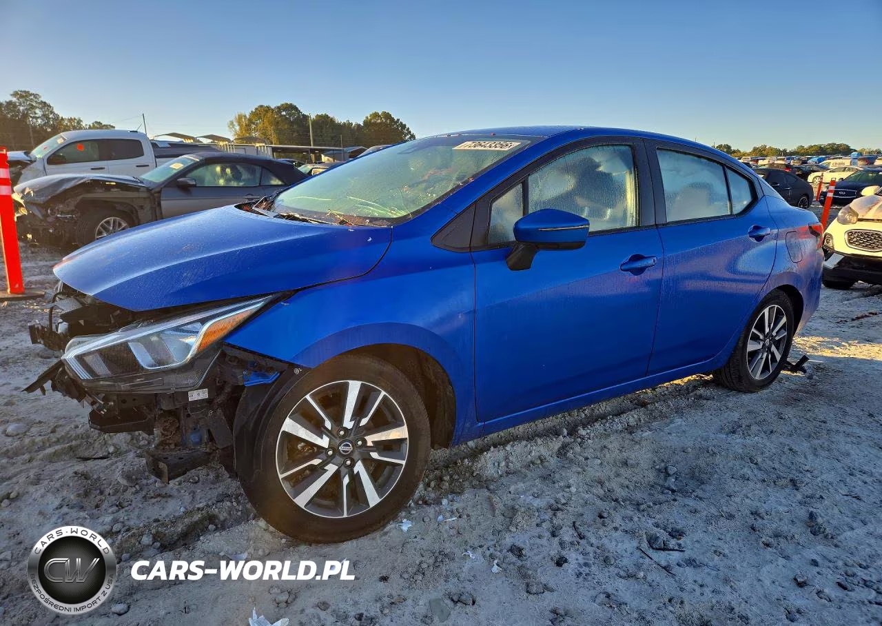 2021 Nissan Versa Sv Xtronic Cvt VIN:3N1CN8EV3ML851495 - 1
