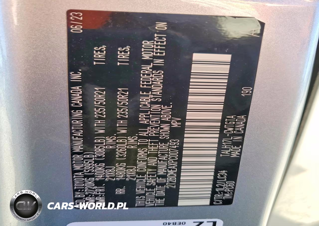2023 Lexus Rx 500H F Sport VIN:2T2BCMEAXPC007493 - 13