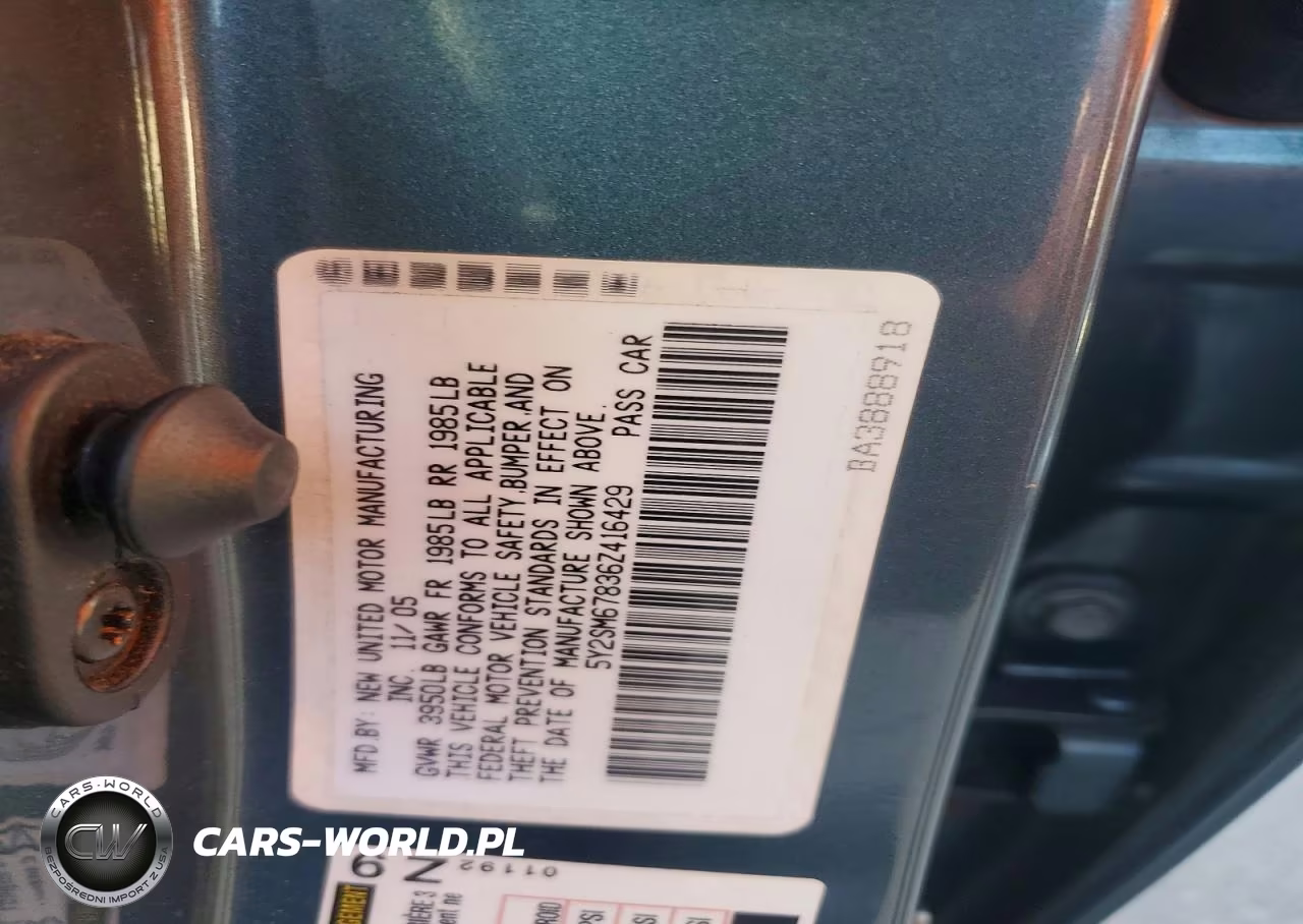 2006 Pontiac Vibe VIN:5Y2SM67836Z416429 - 13