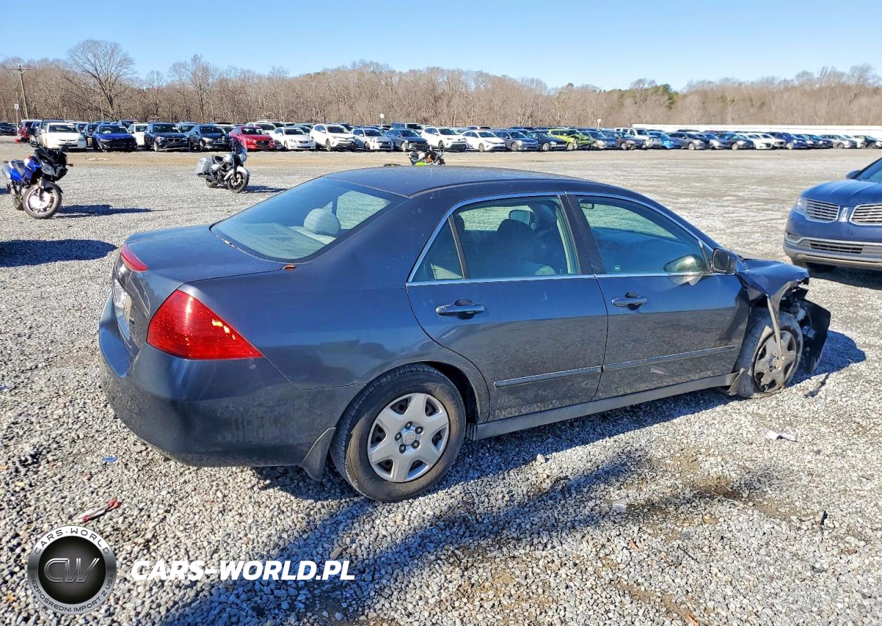 2007 Honda Accord Lx VIN:1HGCM56407A220656 - 3