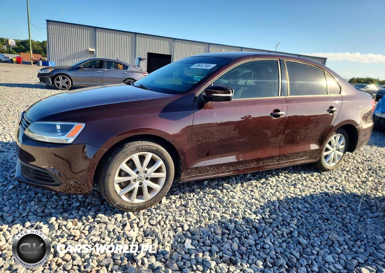 2012 Volkswagen Jetta Se VIN:3VWDX7AJ4CM305075 - 1