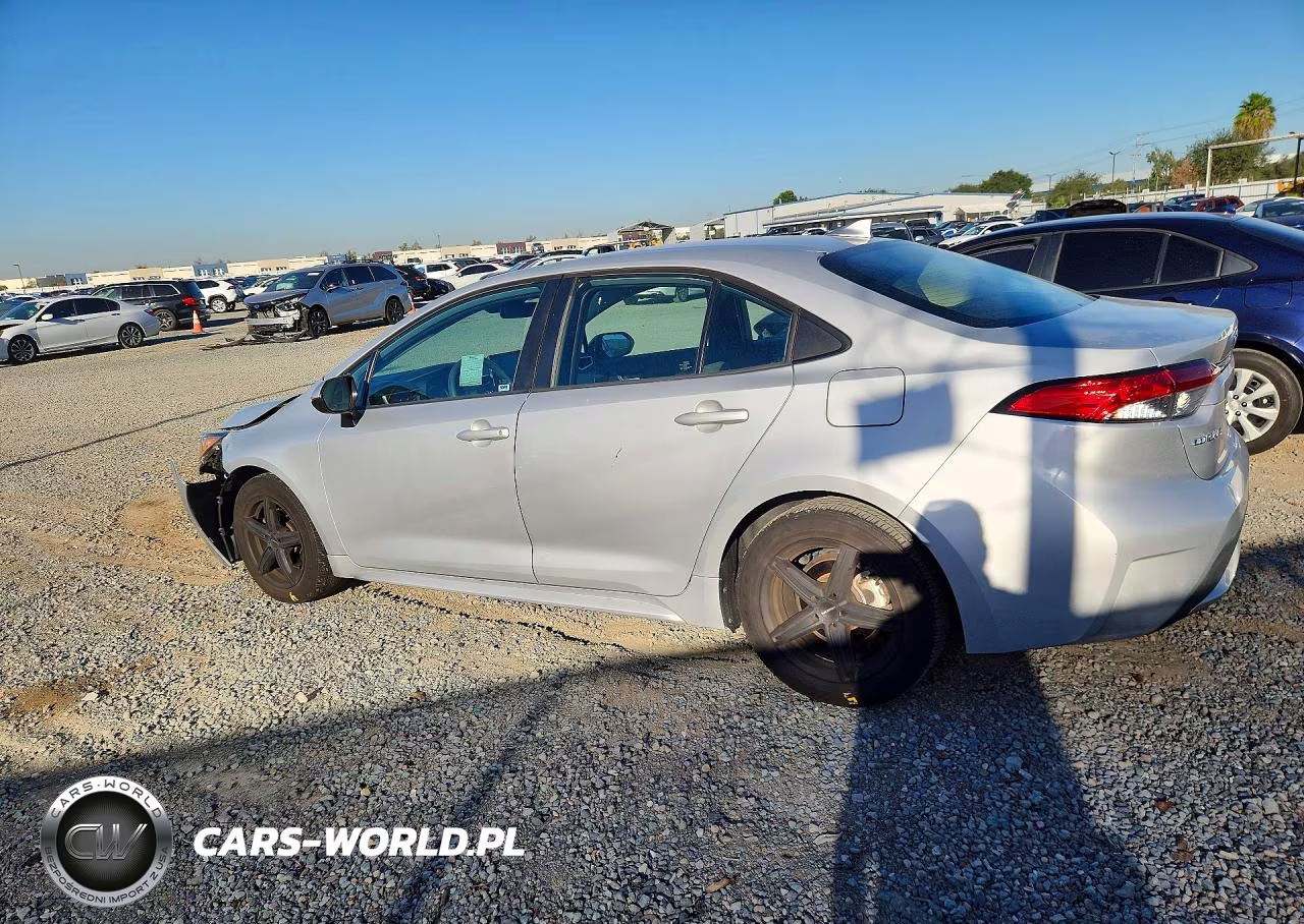 2020 Toyota Corolla Le VIN:5YFEPRAE7LP144381 - 2
