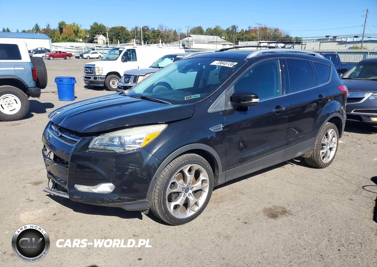 2013 Ford Escape Titanium VIN:1FMCU9J97DUA76523 - 1