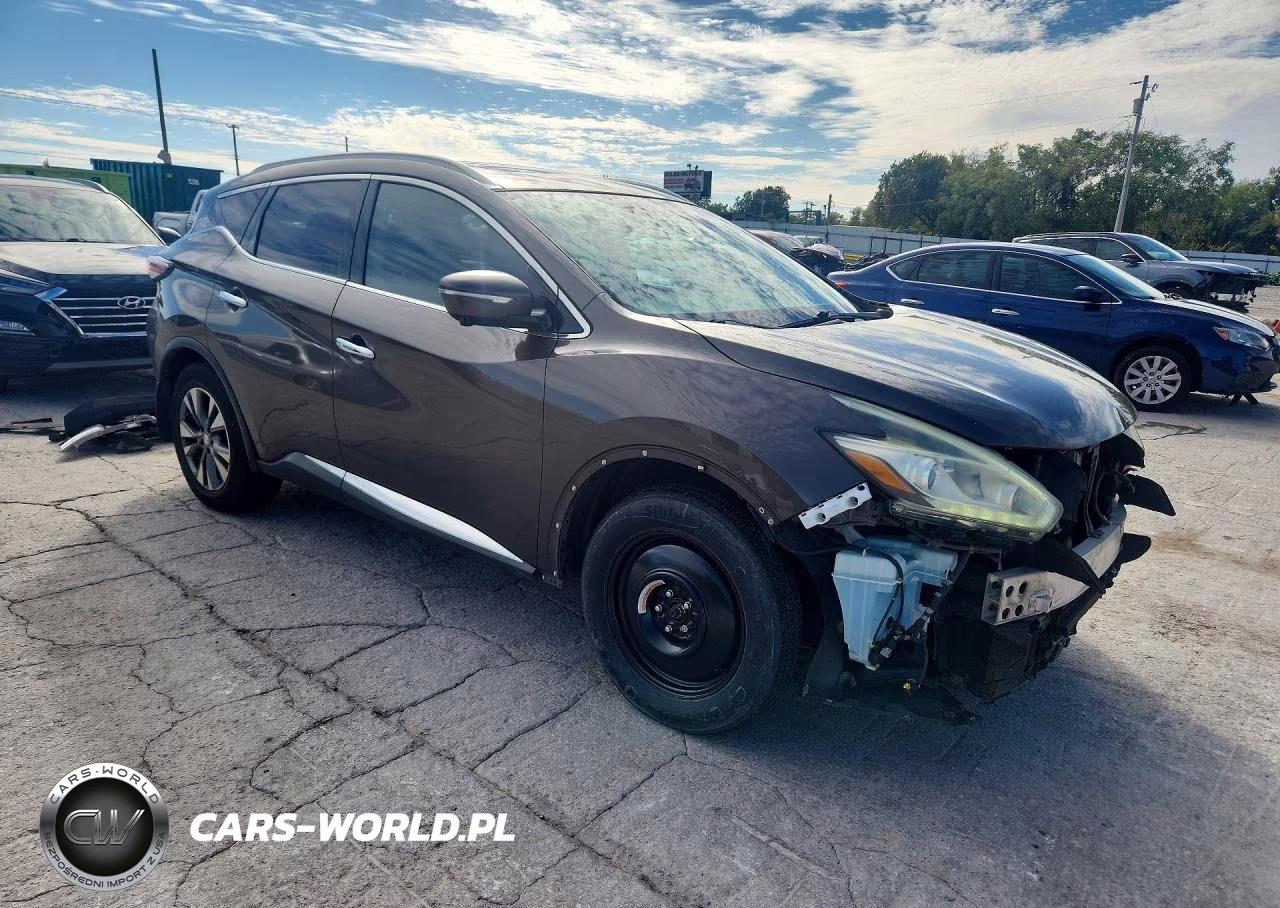 2015 Nissan Murano Sl VIN:5N1AZ2MGXFN204776 - 4