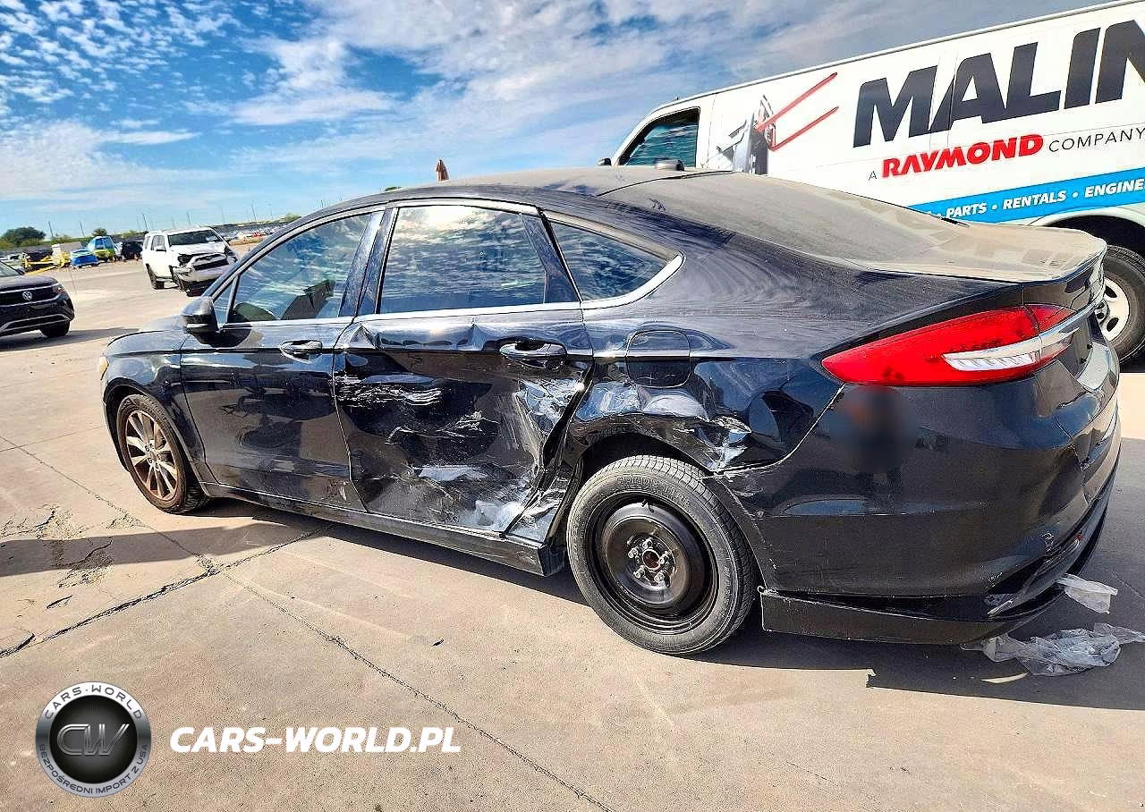 2017 Ford Fusion Se VIN:3FA6P0H70HR142826 - 2