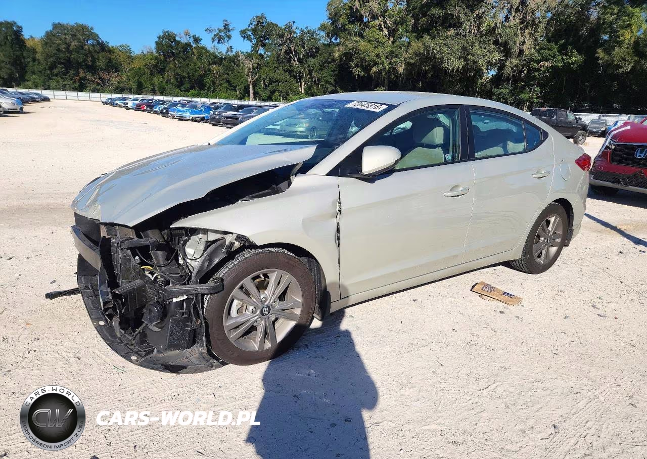 2018 Hyundai Elantra Sel VIN:5NPD84LF5JH331825 - 1
