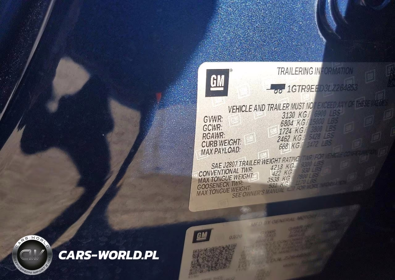 2020 GMC Sierra K1500 At4 VIN:1GTR9EED3LZ264853 - 12