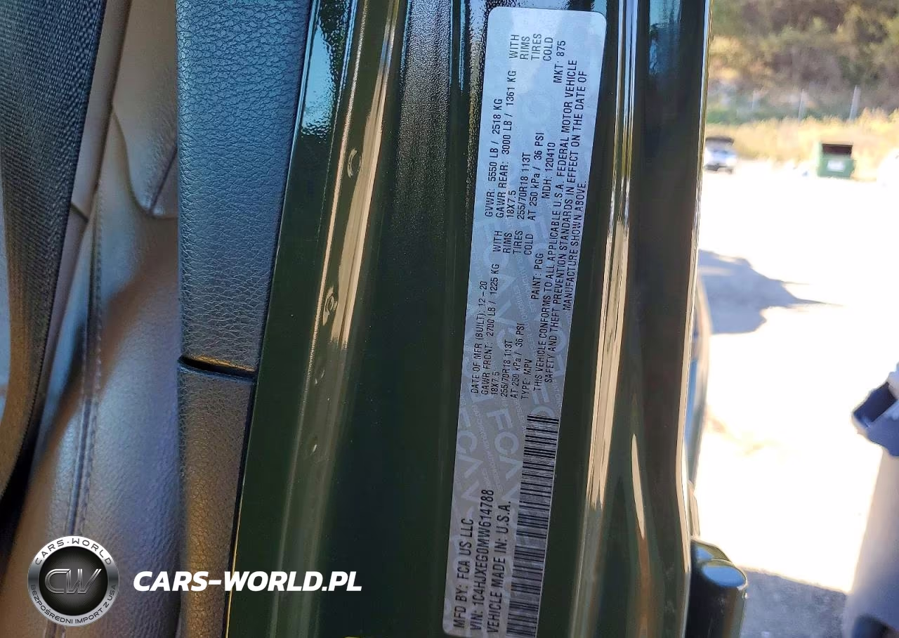 2021 Jeep Wrangler Unlimited Sahara VIN:1C4HJXEG0MW614788 - 13