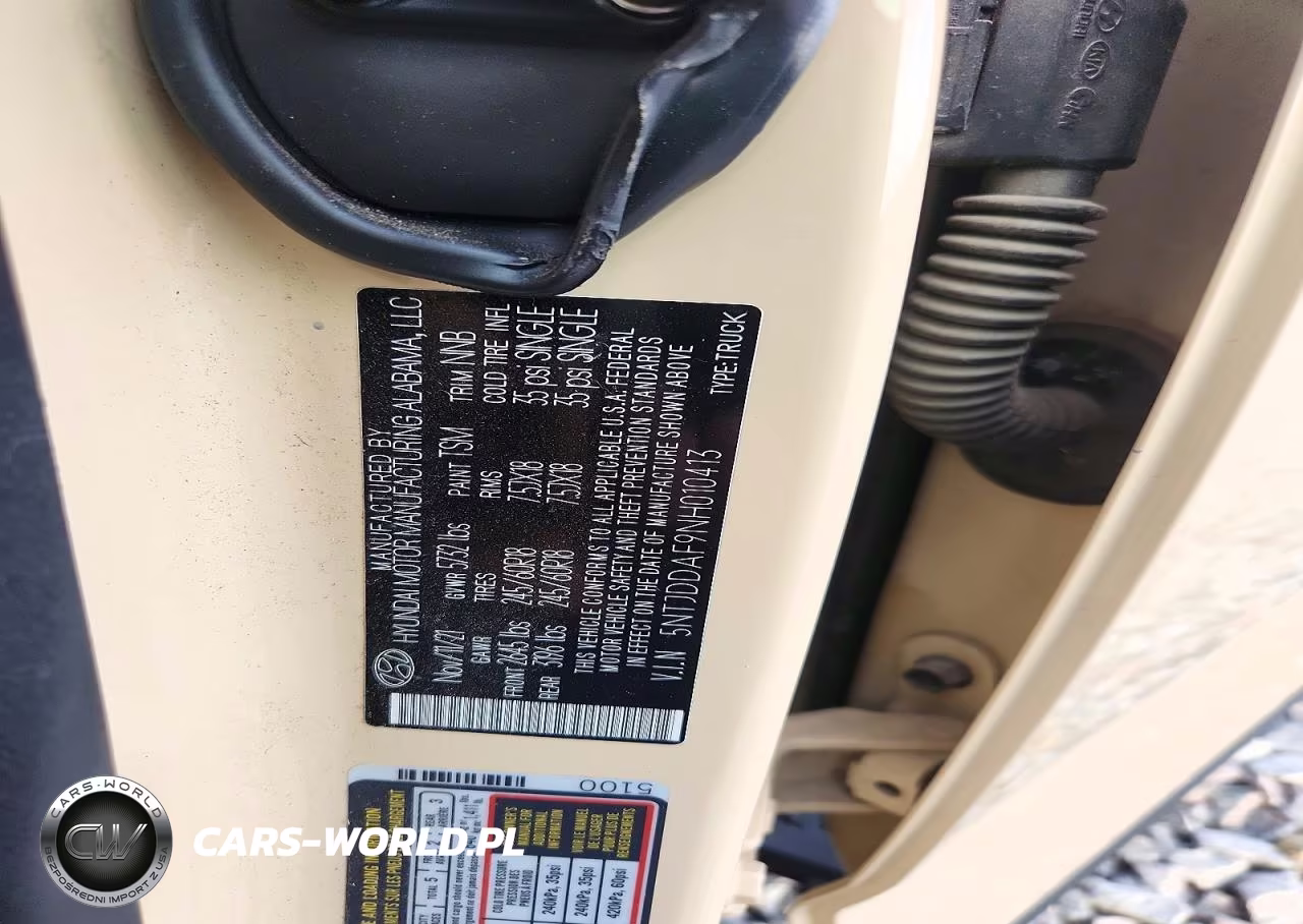 2022 Hyundai Santa Cruz Sel Premium VIN:5NTJDDAF9NH010413 - 12