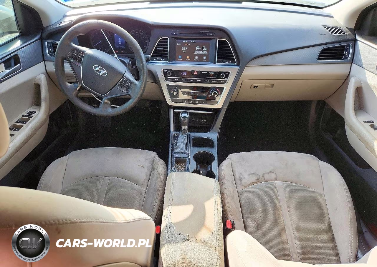 2016 Hyundai Sonata Se VIN:5NPE24AF3GH388316 - 8