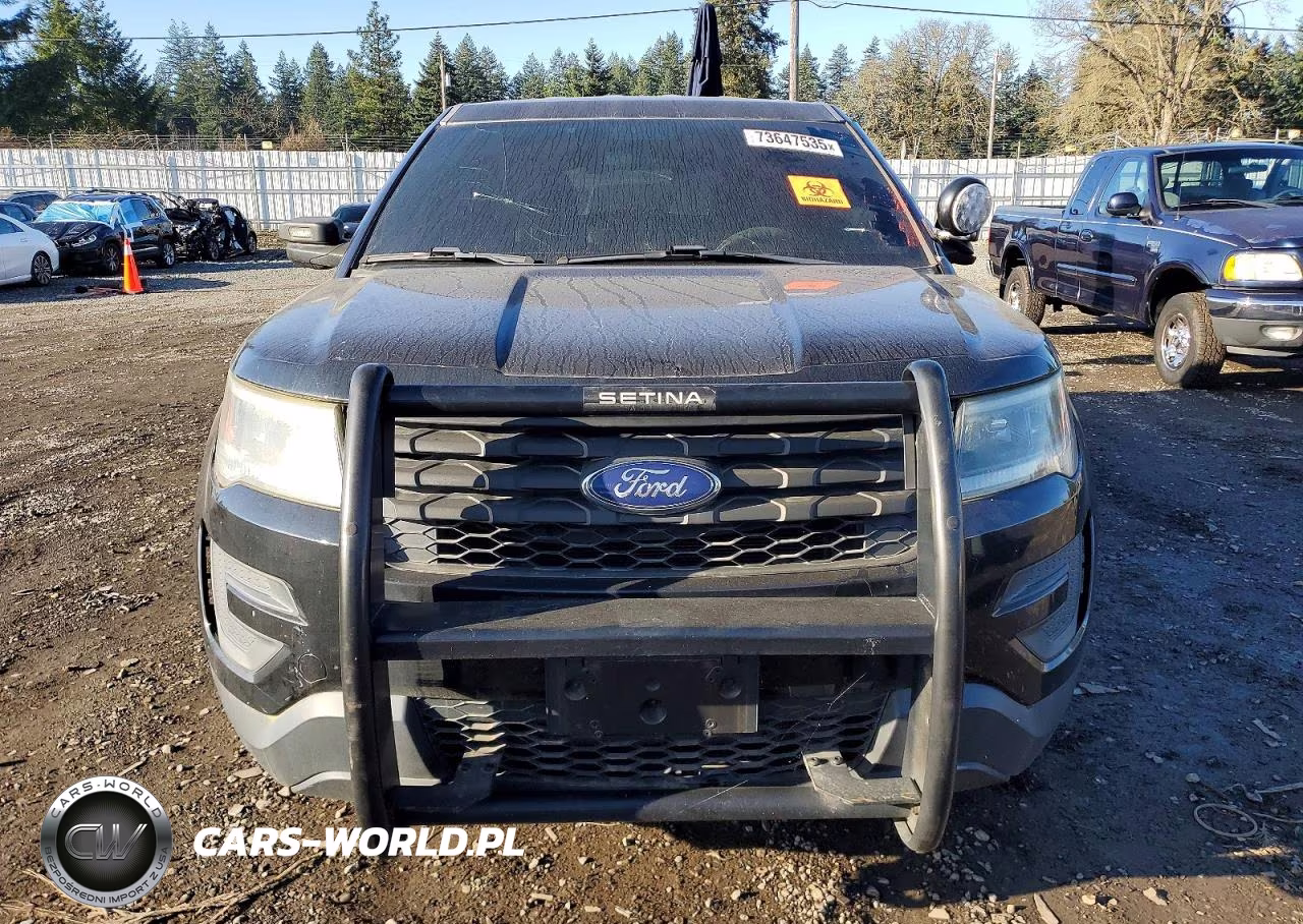 2016 Ford Explorer Police Interceptor VIN:1FM5K8AR2GGD31879 - 5