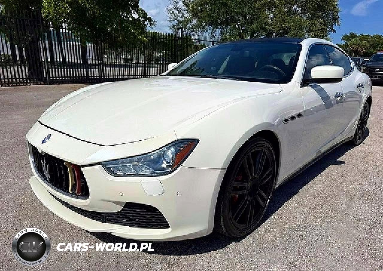 2014 Maserati Ghibli S VIN:ZAM57RTA9E1086058 - 1