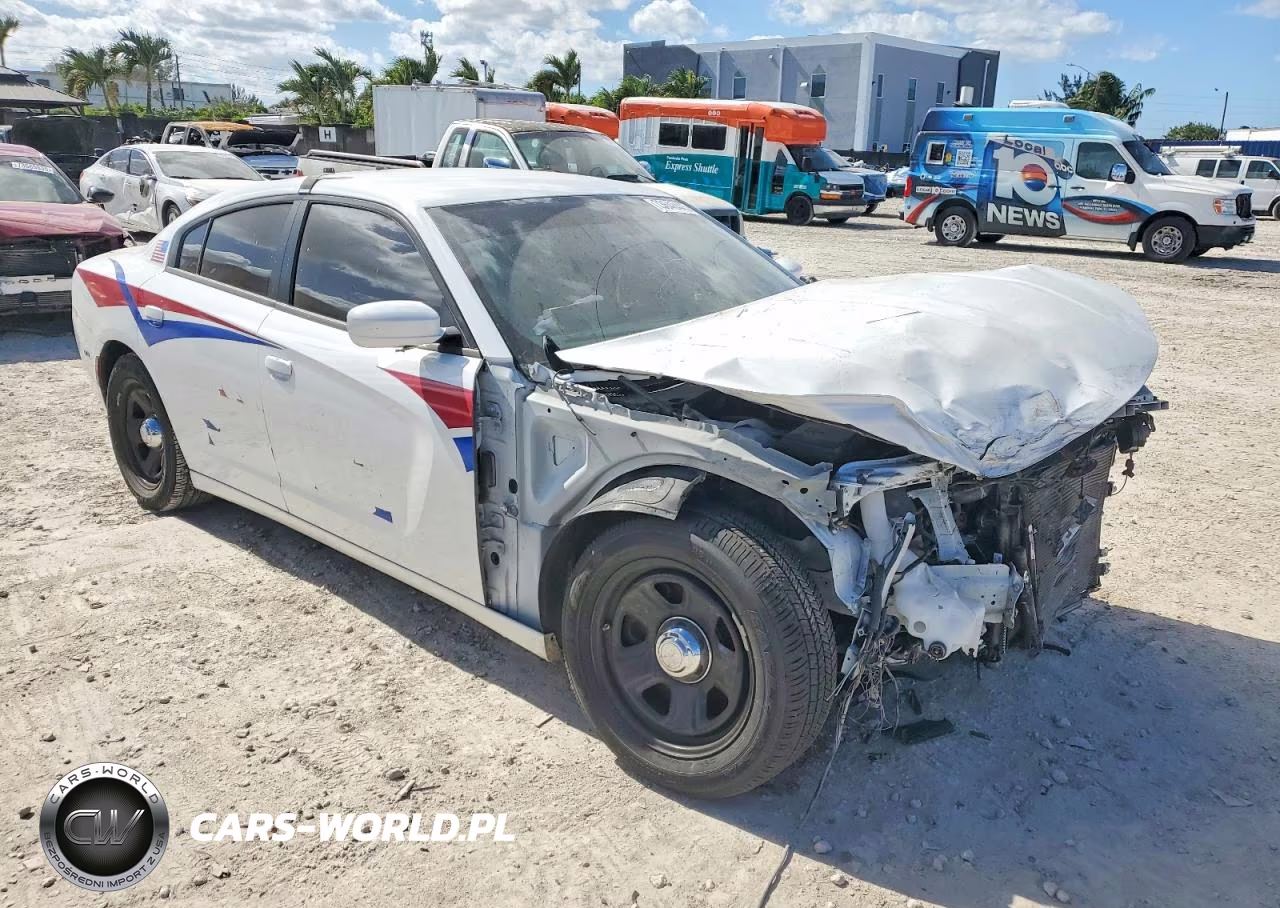 2021 Dodge Charger Police VIN:2C3CDXAT5MH684732 - 4