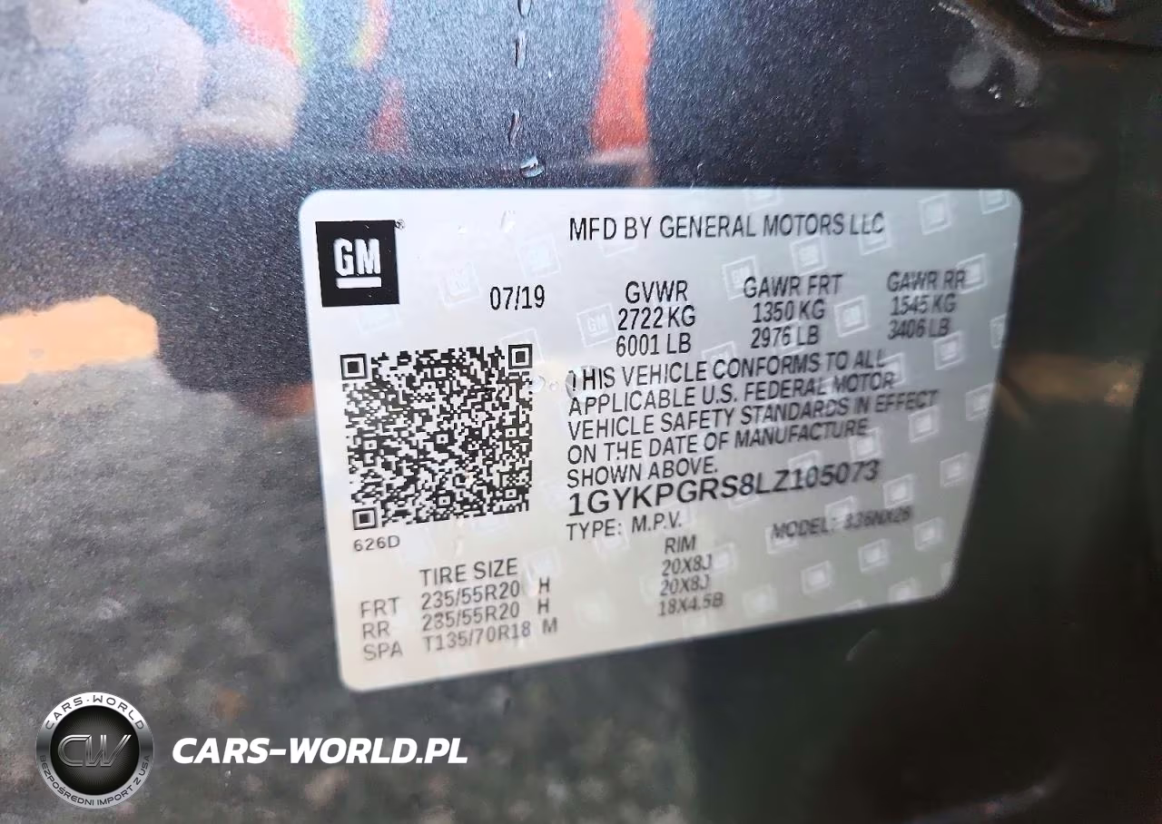 2020 Cadillac Xt6 Sport VIN:1GYKPGRS8LZ105073 - 13