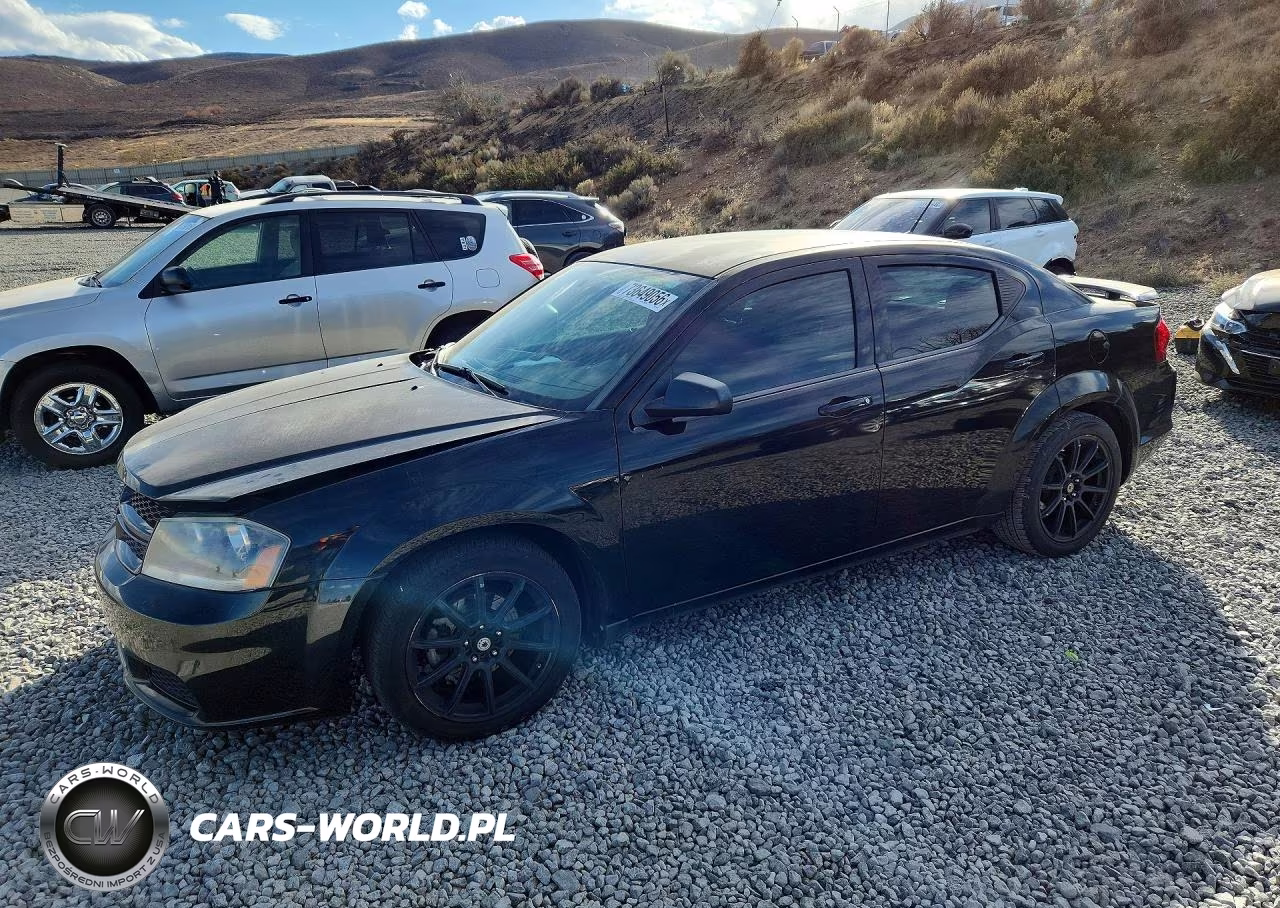 2013 Dodge Avenger Se VIN:1C3CDZAG3DN769588 - 1