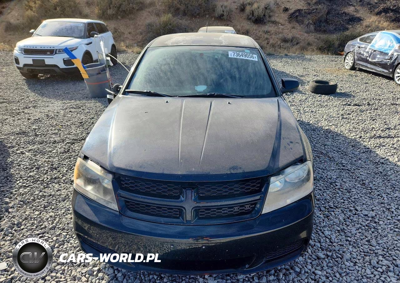 2013 Dodge Avenger Se VIN:1C3CDZAG3DN769588 - 5