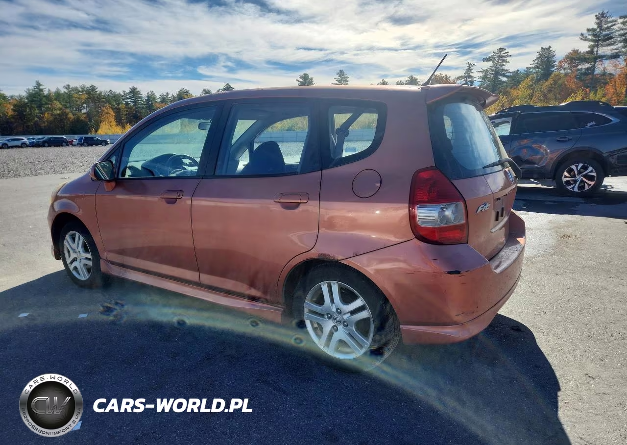 2008 Honda Fit Sport VIN:JHMGD37618S018570 - 2