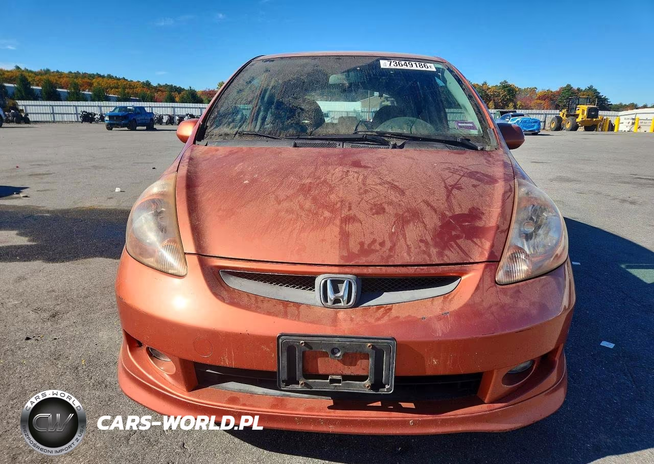 2008 Honda Fit Sport VIN:JHMGD37618S018570 - 5