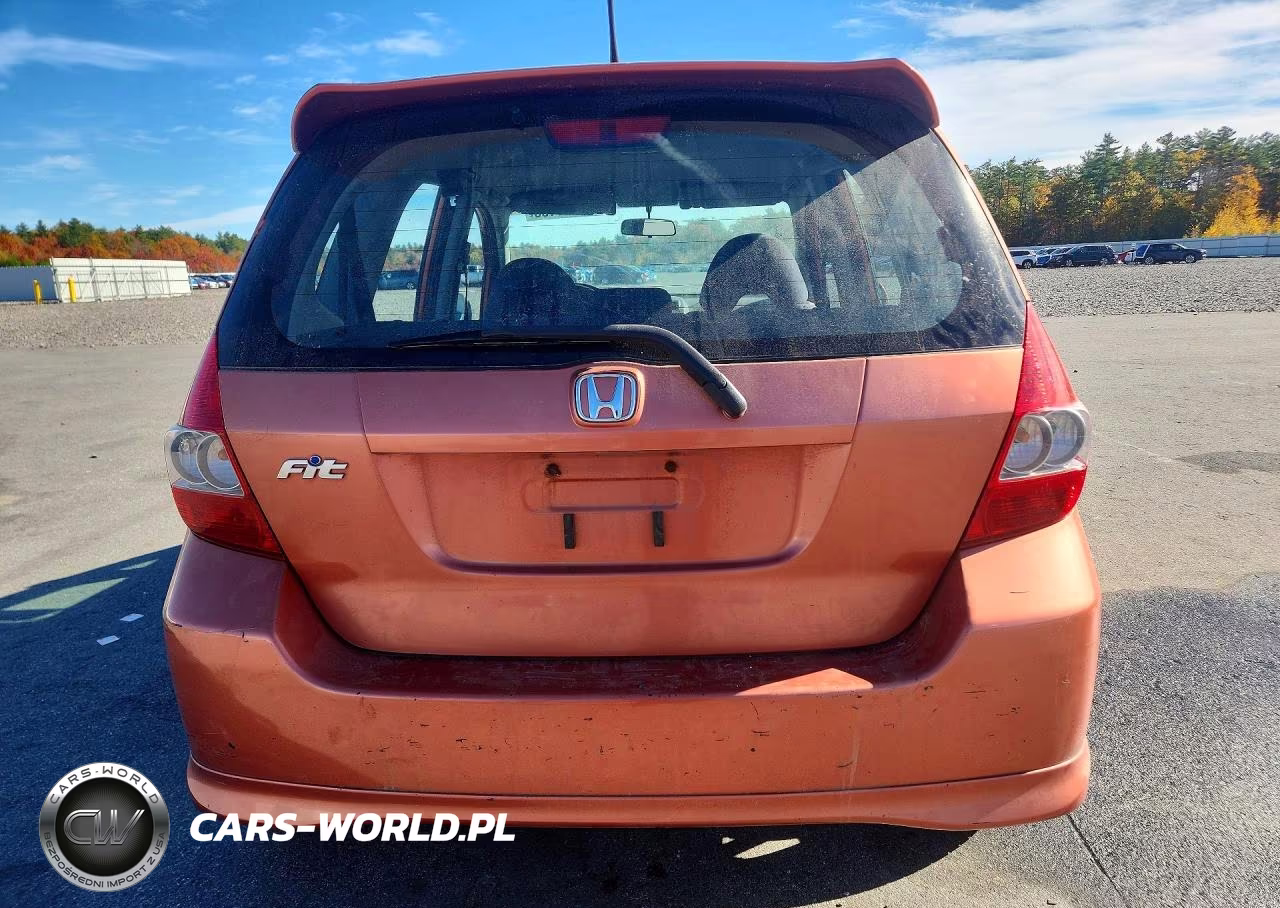 2008 Honda Fit Sport VIN:JHMGD37618S018570 - 6