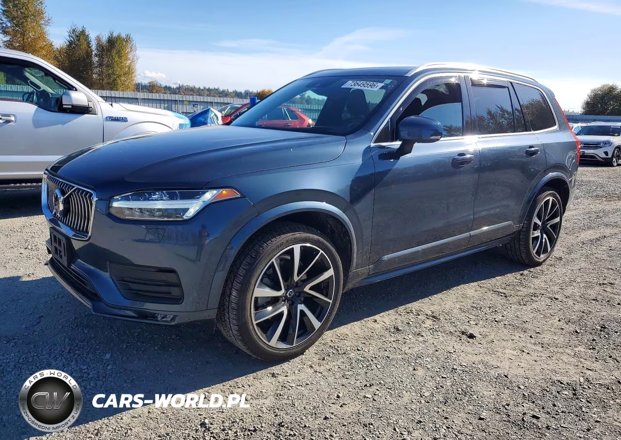 2021 Volvo Xc90 T6 Momentum VIN:YV4A221K6M1681756 - 1