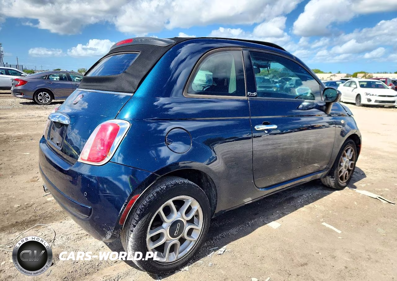 2013 Fiat 500 Pop VIN:3C3CFFDR1DT628749 - 3