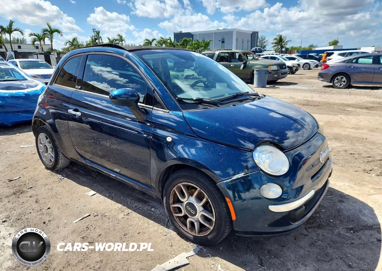 2013 Fiat 500 Pop VIN:3C3CFFDR1DT628749 - 4