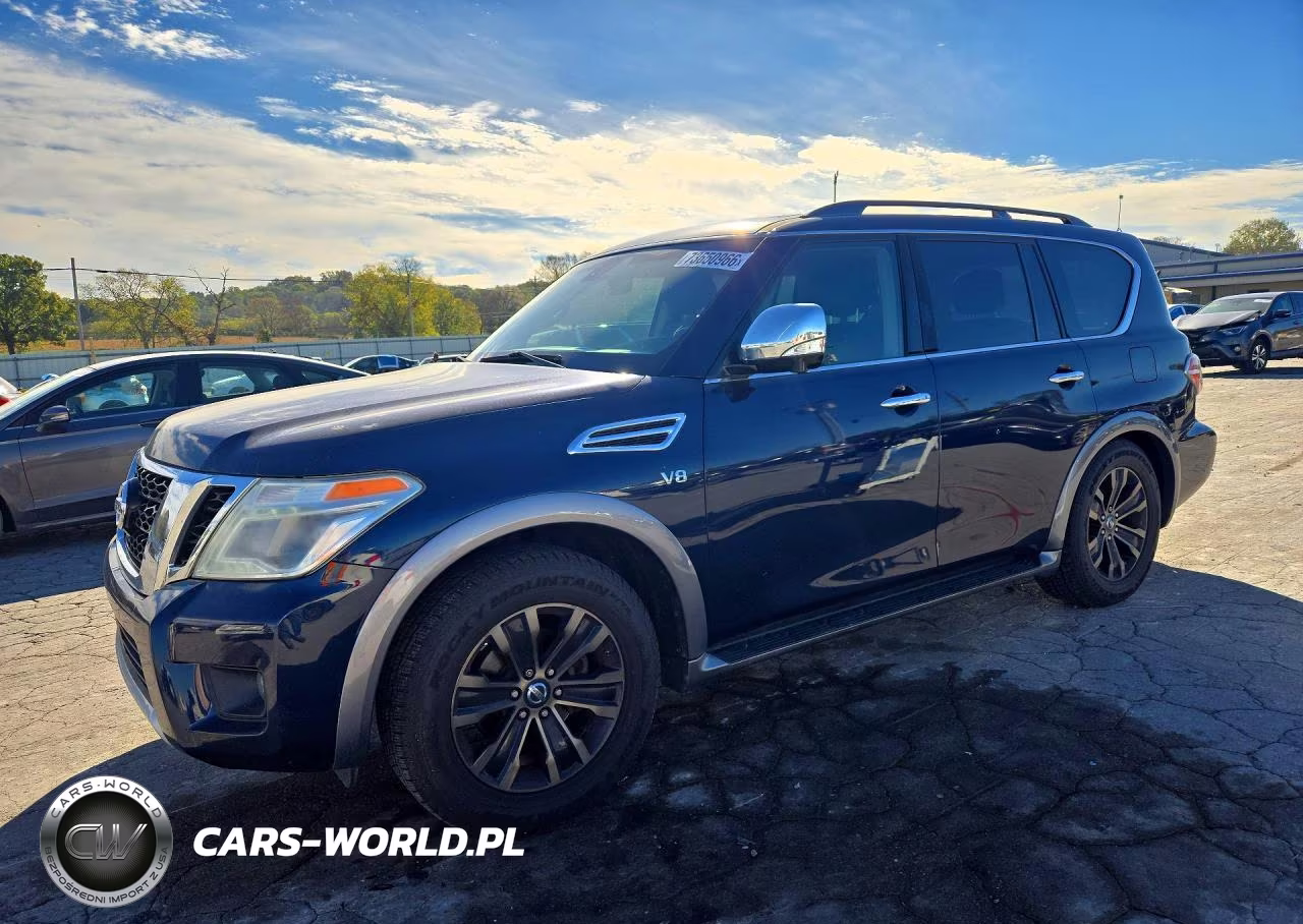 2017 Nissan Armada Platinum VIN:JN8AY2NEXH9703212 - 1