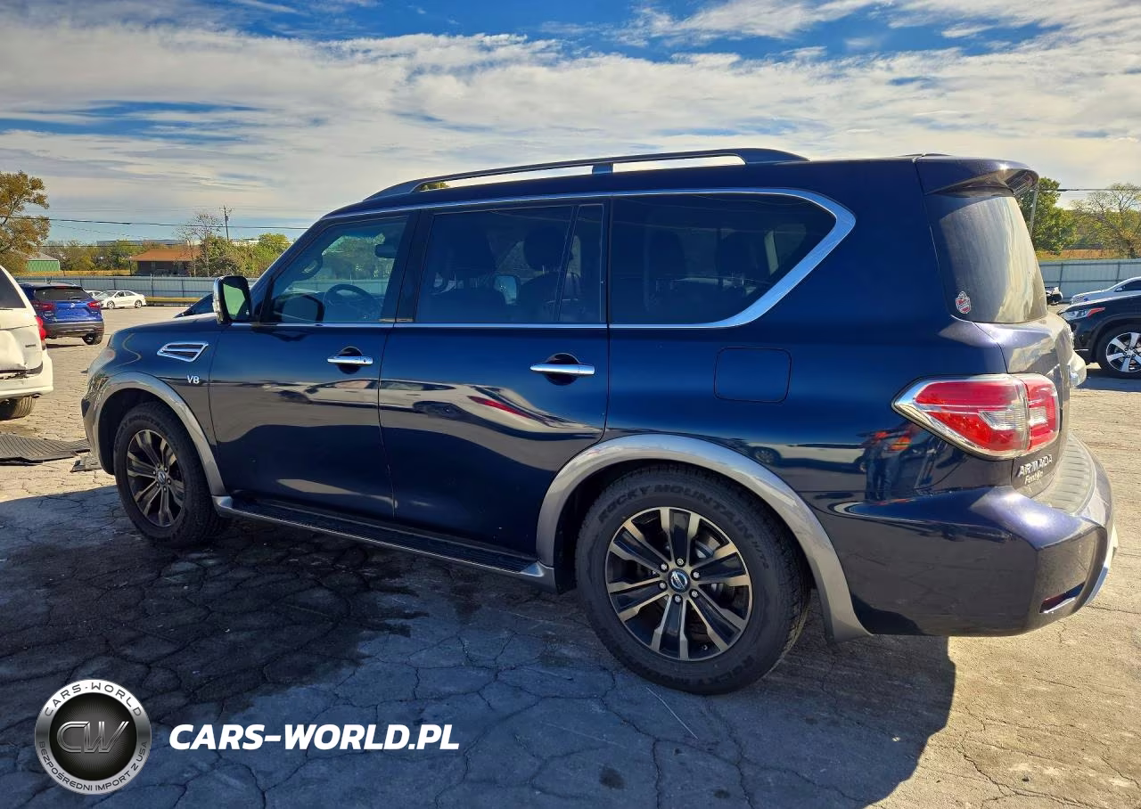 2017 Nissan Armada Platinum VIN:JN8AY2NEXH9703212 - 2