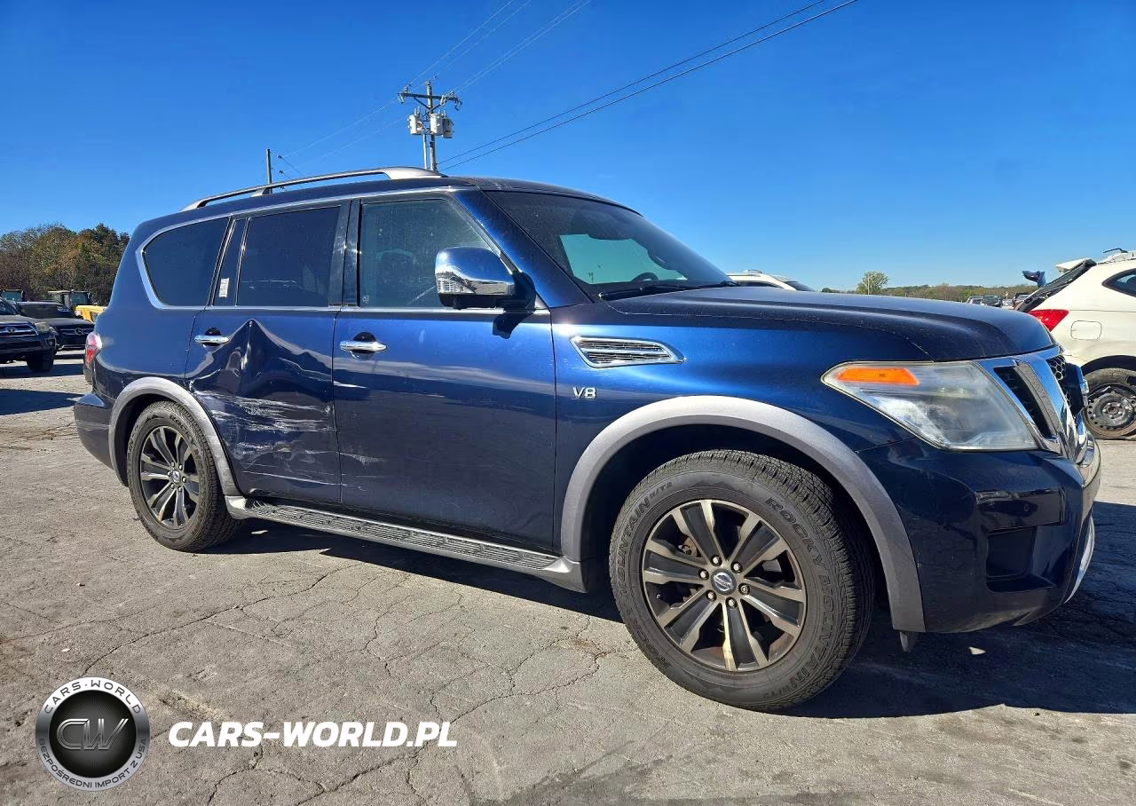 2017 Nissan Armada Platinum VIN:JN8AY2NEXH9703212 - 4