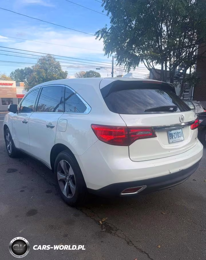 2014 Acura Mdx VIN:5FRYD4H27EB036442 - 2