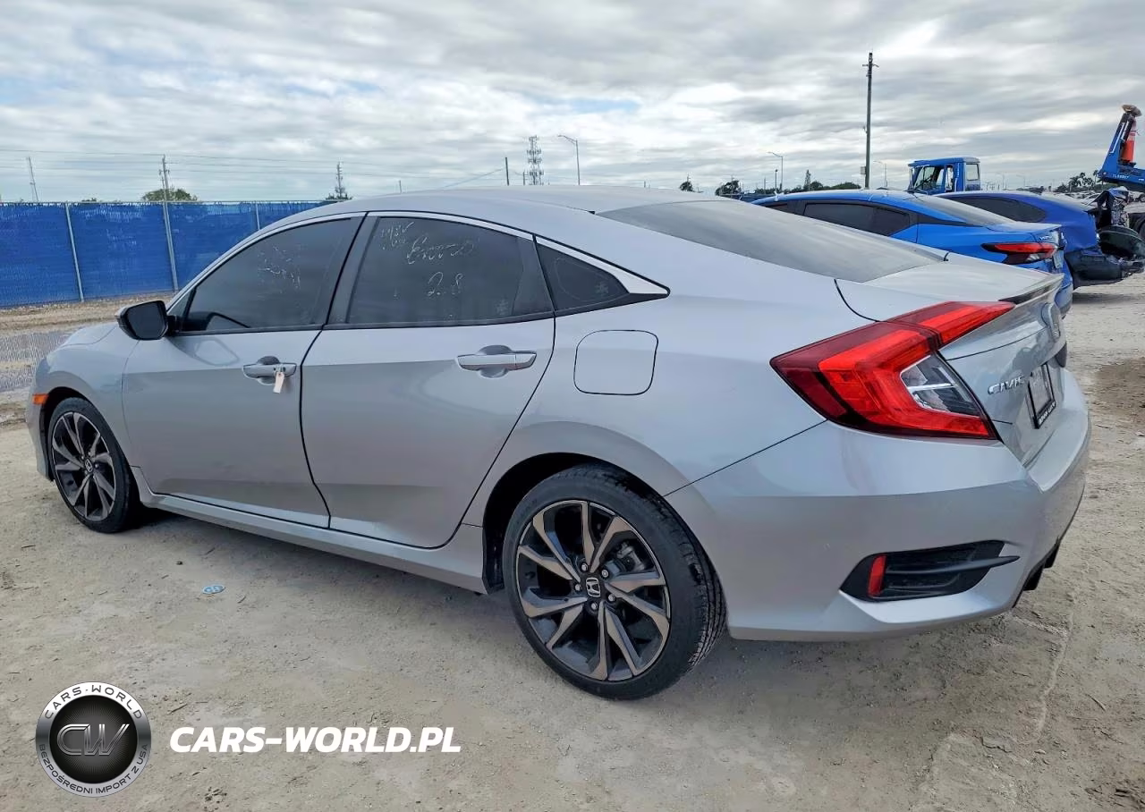 2021 Honda Civic Sport VIN:2HGFC2F83MH527267 - 2