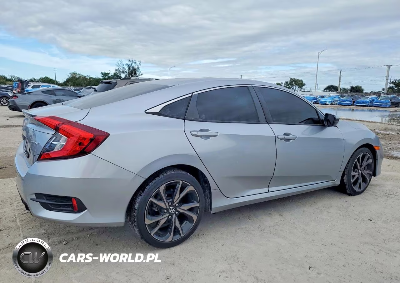 2021 Honda Civic Sport VIN:2HGFC2F83MH527267 - 3