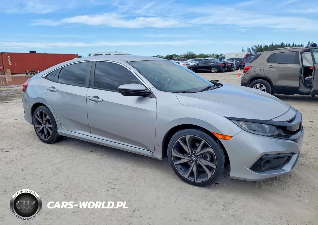 2021 Honda Civic Sport VIN:2HGFC2F83MH527267 - 4
