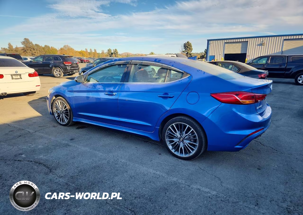 2017 Hyundai Elantra Sport VIN:KMHD04LB2HU335489 - 2