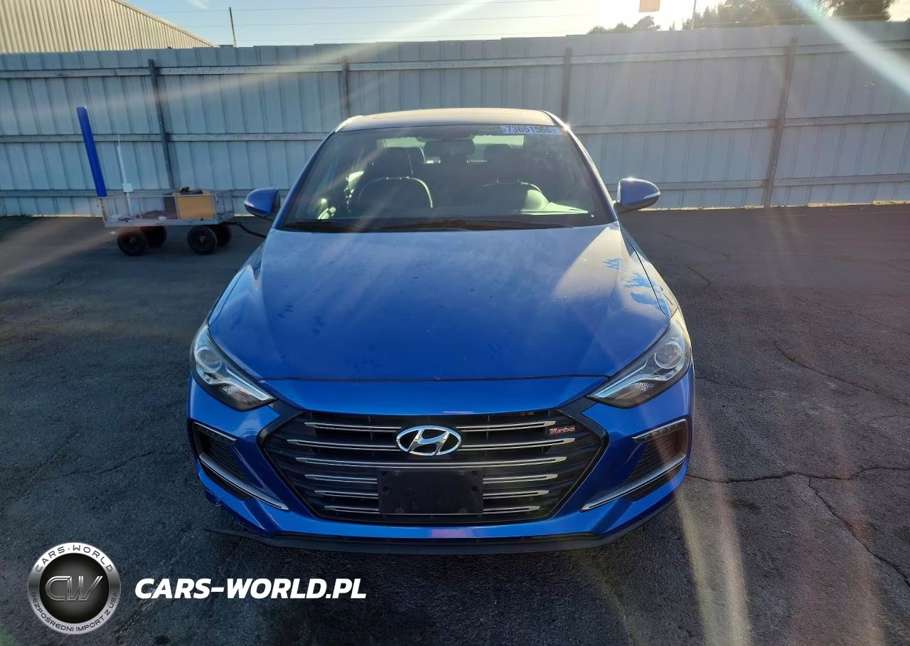 2017 Hyundai Elantra Sport VIN:KMHD04LB2HU335489 - 5