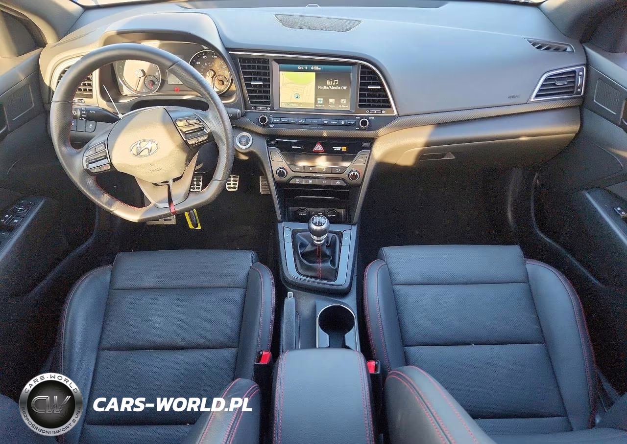 2017 Hyundai Elantra Sport VIN:KMHD04LB2HU335489 - 8