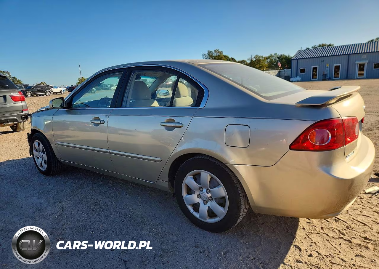 2008 Kia Optima Lx VIN:KNAGE123985246277 - 2
