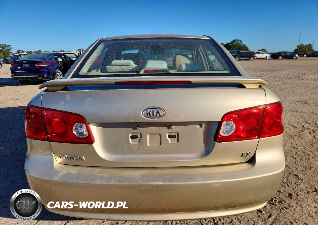2008 Kia Optima Lx VIN:KNAGE123985246277 - 6