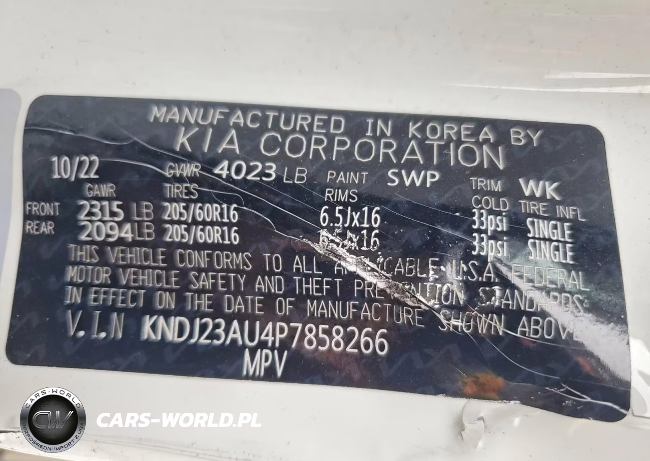 2023 Kia Soul Lx VIN:KNDJ23AU4P7858266 - 12