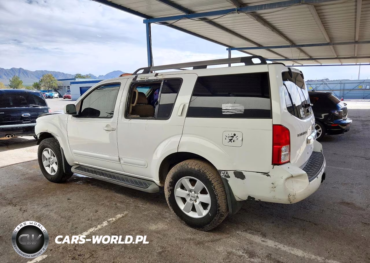 2008 NISSAN PATHFINDER S VIN:5N1AR18U48C602798 - 2