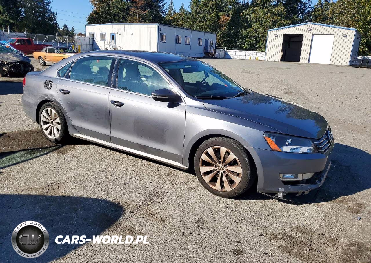 2012 Volkswagen Passat Se VIN:1VWBN7A37CC104187 - 4