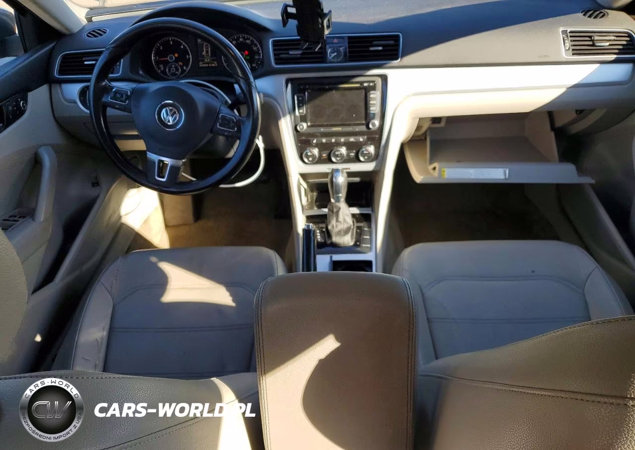 2012 Volkswagen Passat Se VIN:1VWBN7A37CC104187 - 8